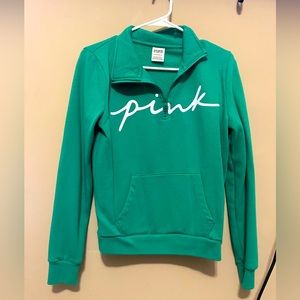 Victoria’s Secret PIBK XS Quarter Zip Sweater